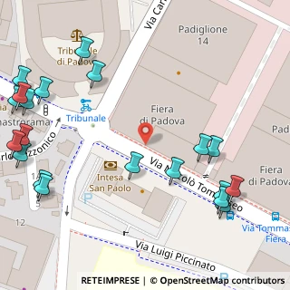 Mappa Via Niccolò Tommaseo, 35132 Padova PD, Italia (0.096)