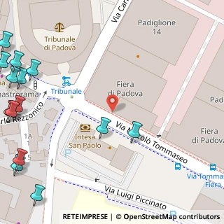 Mappa Via Niccolò Tommaseo, 35132 Padova PD, Italia (0.08571)