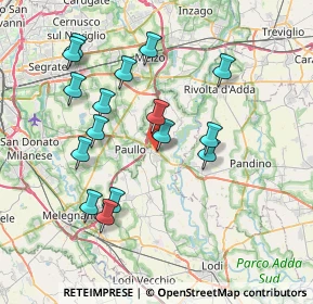 Mappa Via Papa Giovanni XXIII, 26839 Zelo Buon Persico LO, Italia (7.4425)