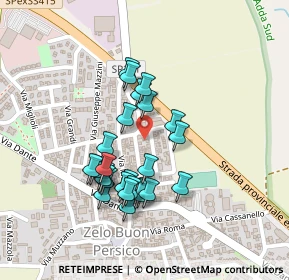 Mappa Via Papa Giovanni XXIII, 26839 Zelo Buon Persico LO, Italia (0.18462)