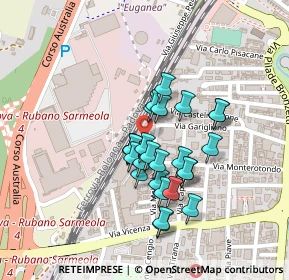 Mappa Via Garigliano, 35100 Padova PD, Italia (0.16154)