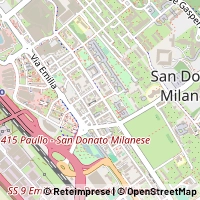 Карта San Donato Milanese