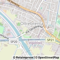 Mapa Noventa Padovana