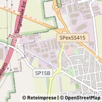 Mapa Zelo Buon Persico