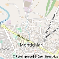 Mapa Montichiari
