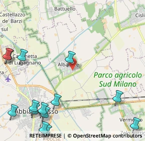 Mappa 20080 Albairate MI, Italia (3.24214)