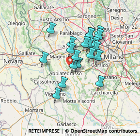 Mappa 20080 Albairate MI, Italia (10.756)