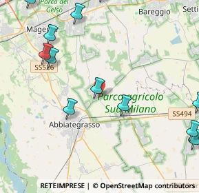 Mappa 20080 Albairate MI, Italia (6.7535)