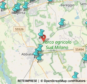Mappa 20080 Albairate MI, Italia (6.9095)