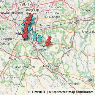 Mappa 20060 Robbiano MI, Italia (8.8925)