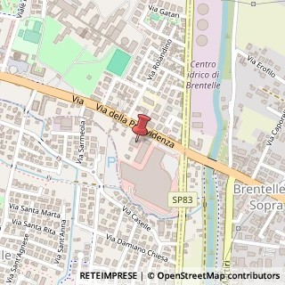 Mappa Via della Provvidenza, 7/A, 35030 Rubano, Padova (Veneto)