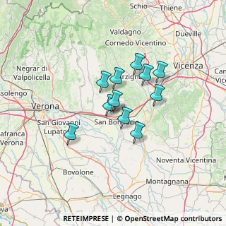 Mappa Via S. Lorenzo, 37038 Soave VR, Italia (9.44909)