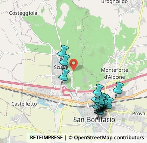 Mappa Via S. Lorenzo, 37038 Soave VR, Italia (2.248)