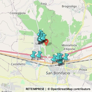 Mappa Via S. Lorenzo, 37038 Soave VR, Italia (1.25111)