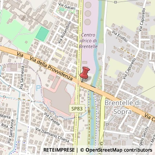 Mappa Via Chiesanuova, 242, 35136 Padova, Padova (Veneto)