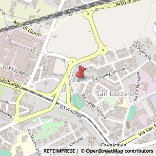 Mappa Via Orlando Galante,  25, 35129 Padova, Padova (Veneto)
