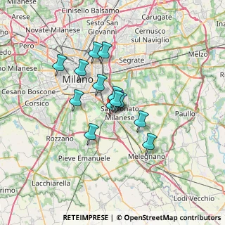 Mappa Piazza Bobbio, 20097 San Donato Milanese MI, Italia (4.91692)