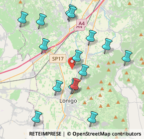 Mappa Via Cà D'Oro, 36040 Sarego VI, Italia (4.27667)