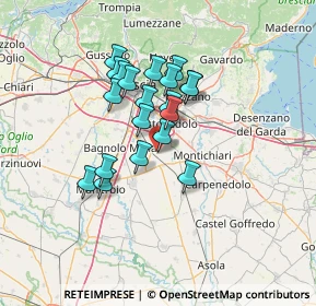 Mappa Via Castenedolo, 25016 Ghedi BS, Italia (10.642)