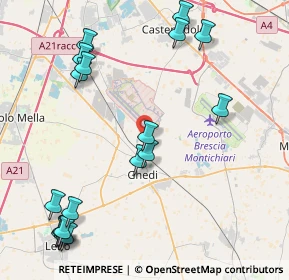 Mappa Via Castenedolo, 25016 Ghedi BS, Italia (5.27111)