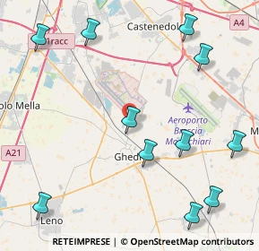 Mappa Via Castenedolo, 25016 Ghedi BS, Italia (5.38909)