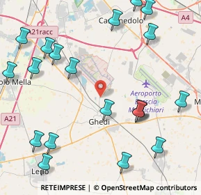 Mappa Via Castenedolo, 25016 Ghedi BS, Italia (5.389)