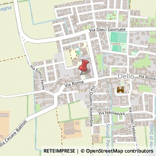 Mappa 3 Via Ragazzi Del '99, Dello, BS 25020, 25020 Dello BS, Italia, 25020 Dello, Brescia (Lombardia)