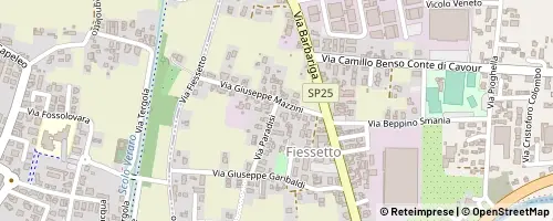 Mappa Fiesso d’Artico