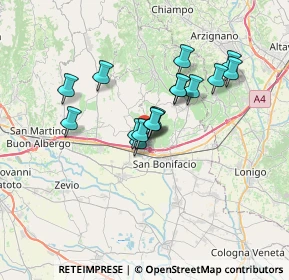 Mappa Via S. Matteo, 37038 Soave VR, Italia (5.29688)