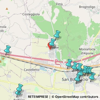 Mappa Via S. Matteo, 37038 Soave VR, Italia (3.27667)