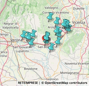 Mappa Via S. Matteo, 37038 Soave VR, Italia (10.5435)