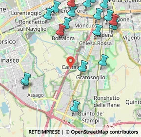 Mappa 20142 Cantalupa MI, Italia (2.663)