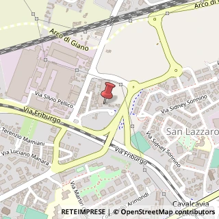 Mappa Via Orlando Galante, 25, 35129 Padova, Padova (Veneto)