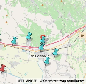 Mappa Via Zoppega, 37032 Monteforte d'Alpone VR, Italia (5.78727)