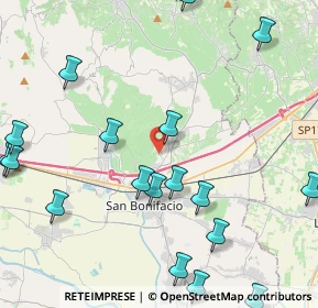 Mappa Via Zoppega, 37032 Monteforte d'Alpone VR, Italia (5.7085)