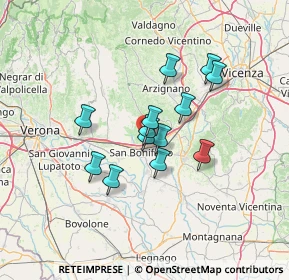 Mappa Via Zoppega, 37032 Monteforte d'Alpone VR, Italia (9.99615)