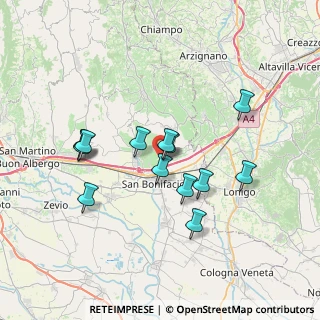 Mappa Via Zoppega, 37032 Monteforte d'Alpone VR, Italia (6.26769)