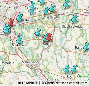 Mappa Via Michelangelo Buonarroti, 20067 Paullo MI, Italia (10.7705)