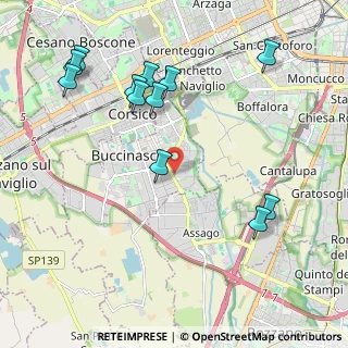 Mappa Via Lomellina, 20090 Buccinasco MI, Italia (2.35083)