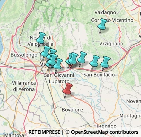 Mappa Via dell' Artigianato, 37036 San Martino Buon Albergo VR, Italia (9.72357)