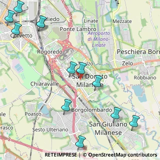 Mappa Via Ambrosoli, 20097 San Donato Milanese MI, Italia (2.92667)
