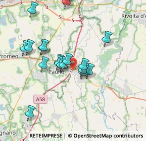 Mappa Strada Provinciale, 26839 Paullo MI, Italia (3.663)