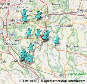 Mappa Strada Provinciale, 26839 Paullo MI, Italia (6.89353)