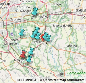 Mappa Strada Provinciale, 26839 Paullo MI, Italia (6.17077)