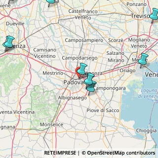 Mappa Via Silvio Pellico, 35129 Padova PD, Italia (31.78833)