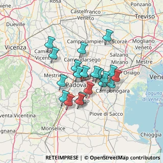 Mappa Via Silvio Pellico, 35129 Padova PD, Italia (10.144)
