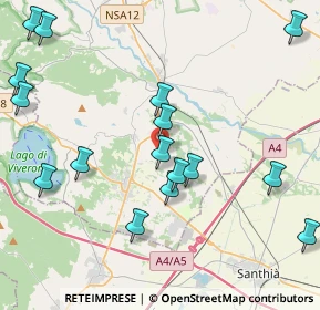 Mappa Unnamed Road, 13881 Cavaglià BI, Italia (4.88313)