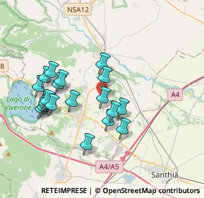 Mappa Unnamed Road, 13881 Cavaglià BI, Italia (3.483)