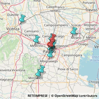 Mappa Via Fra' Paolo Sarpi, 35139 Padova PD, Italia (9.00923)