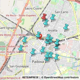 Mappa Via Fra' Paolo Sarpi, 35139 Padova PD, Italia (0.9325)